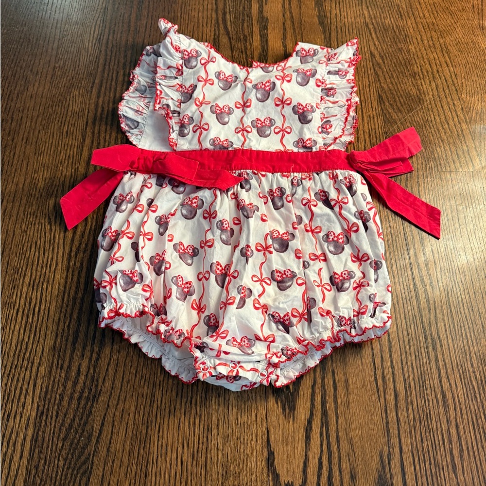 Adorable Minnie Mouse romper